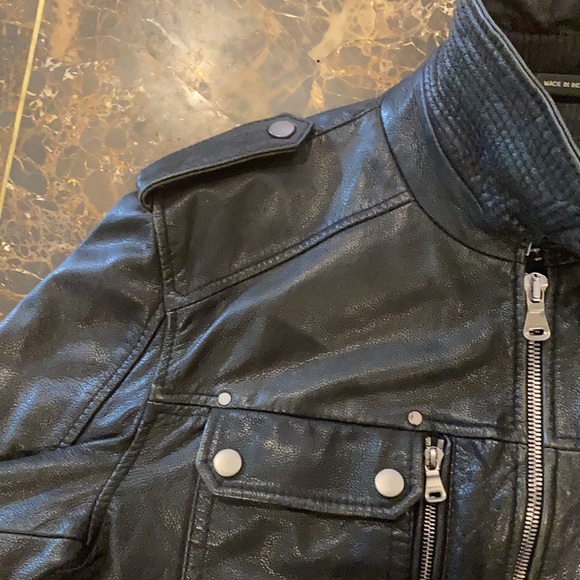 Hugo Boss Leather Bomber - Picture 10 of 15
